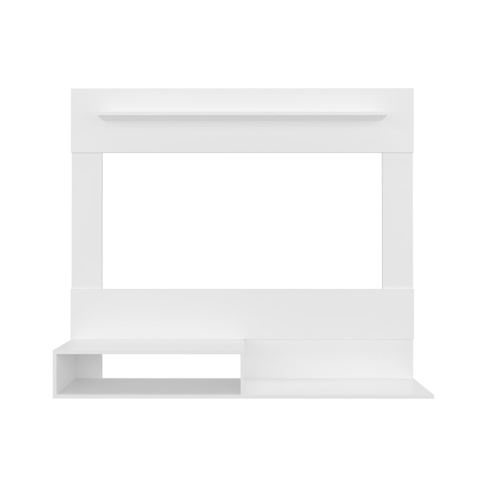 55-Inch Baden TV Stand with Wall-Mounted and 2 Open Shelves – Upper Display Shelf