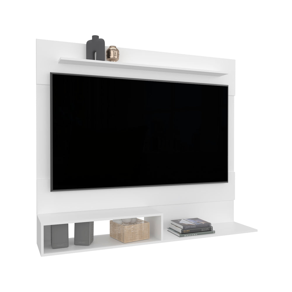 55-Inch Baden TV Stand with Wall-Mounted and 2 Open Shelves – Wide TV Compatibility