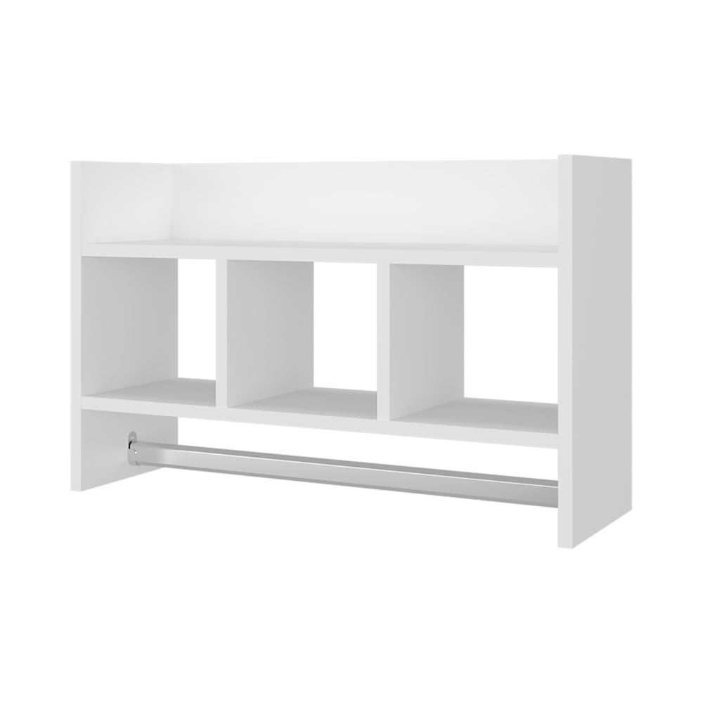 25-Inch Dell Floating Wall Shelves with 2 Open Shelves – Certified, Assembly Required