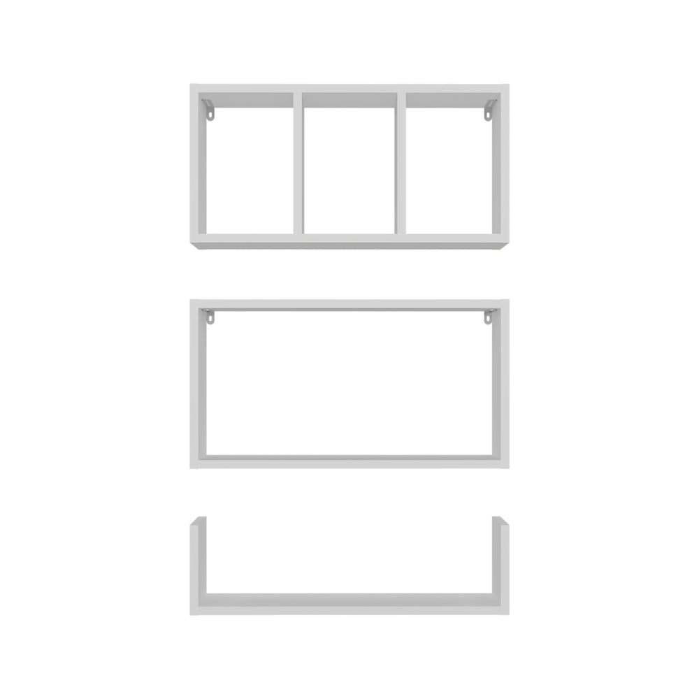 22-Inch Dennard Floating Wall Shelves – Durable Construction