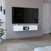 Adel Floating TV Stand, Sleek Wall-Mounted Console with Two-Doors