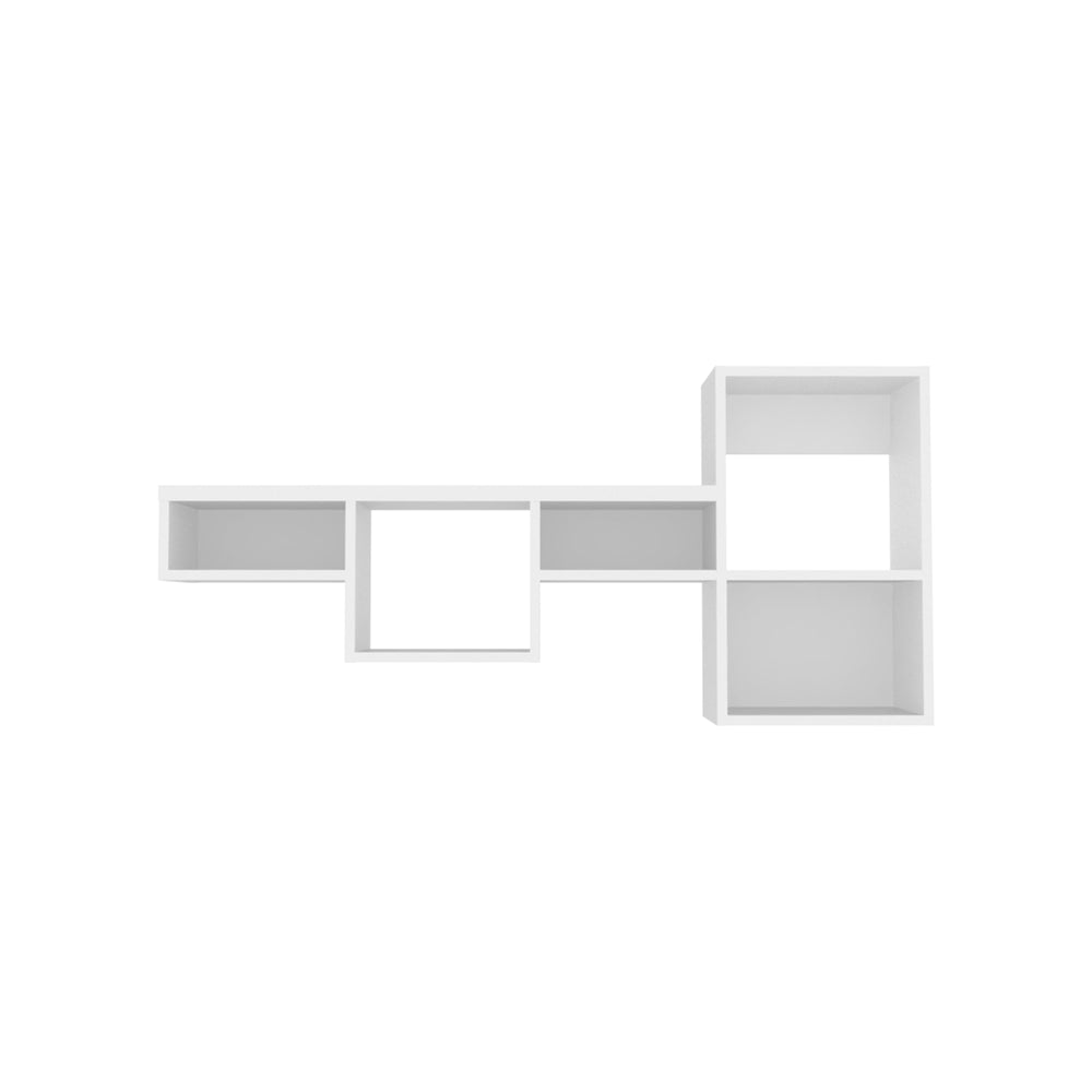 47-Inch Norman Furniture with 7 Open Shelves – Wide Horizontal Presence