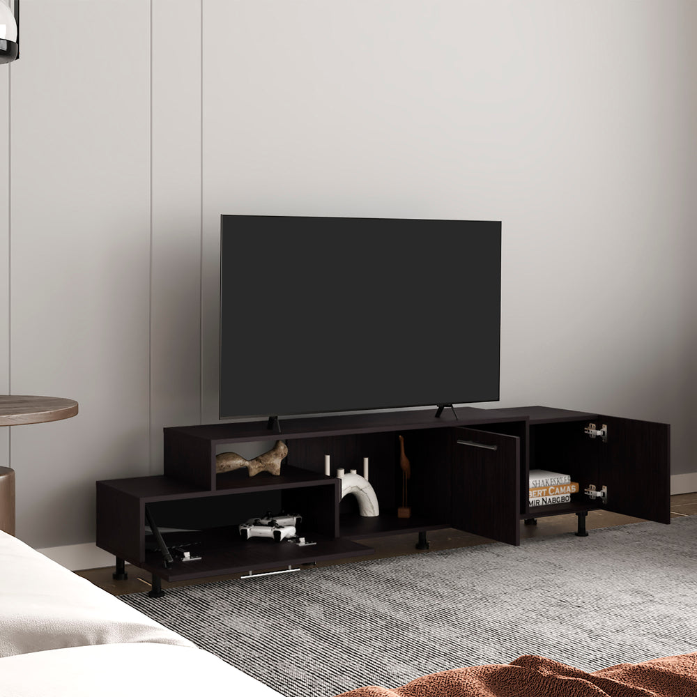 69-Inch Olmitz TV Stand – Designer-Inspired Silhouette