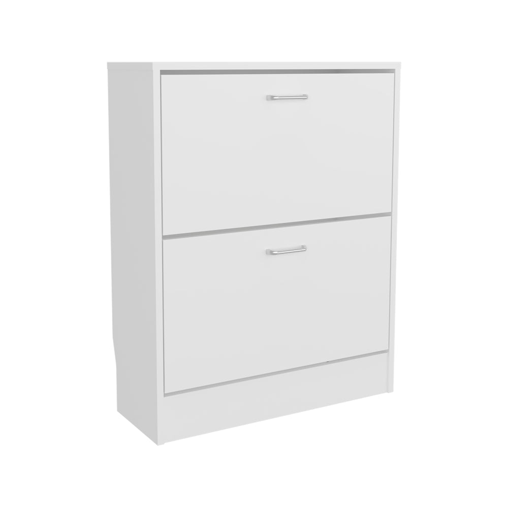 25-Inch Entiat Shoe Storage Cabinet with Double Door – Durable Construction