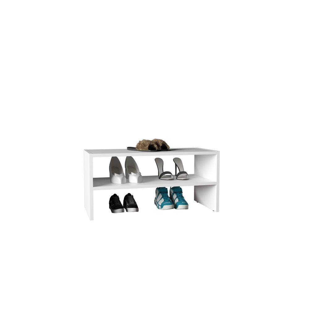 28-Inch Ferry Shoe Storage Cabinet with 2 Open Shelves – Open Shoe Shelving