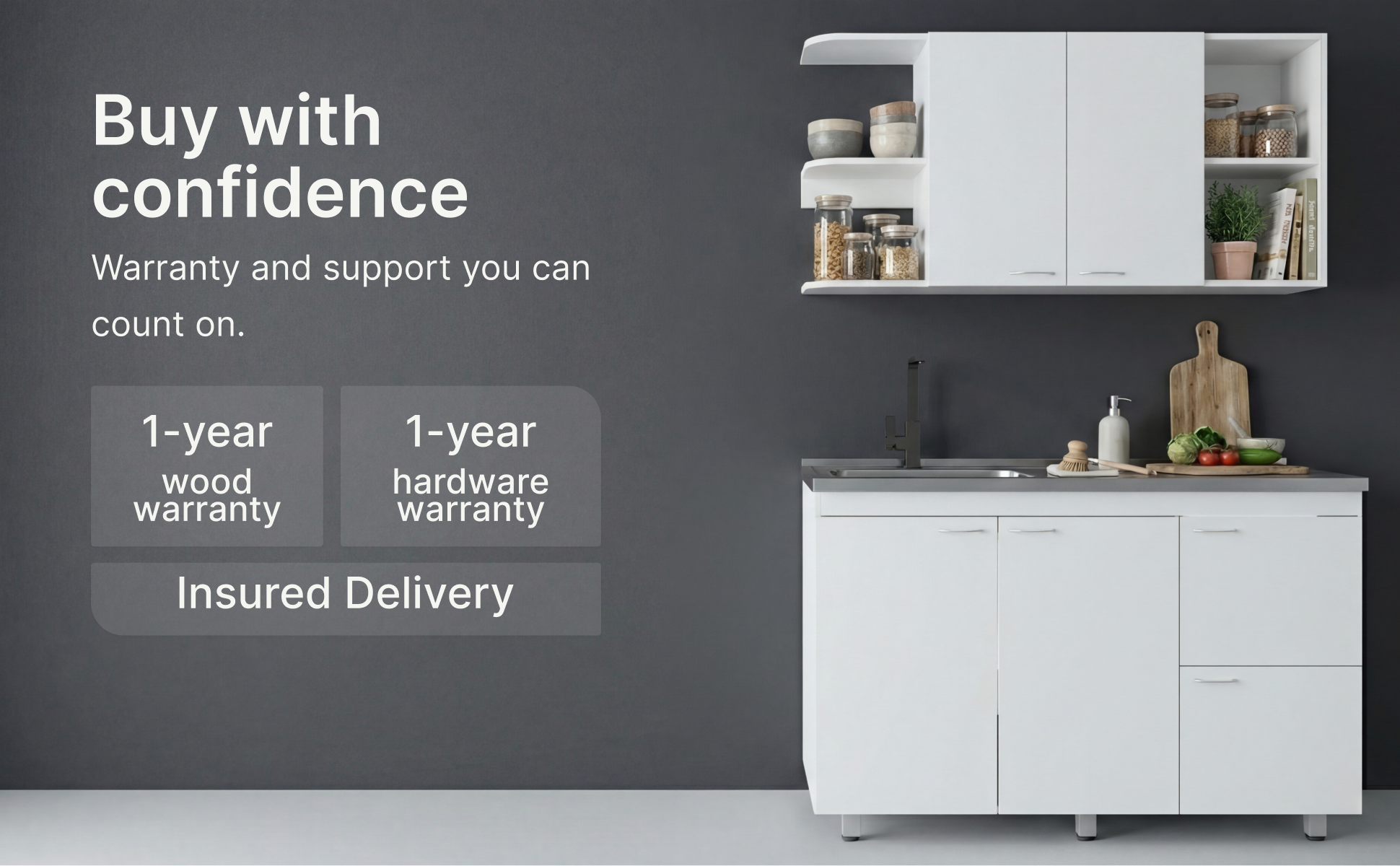 47-Inch Byron Kitchen Set – Garantía