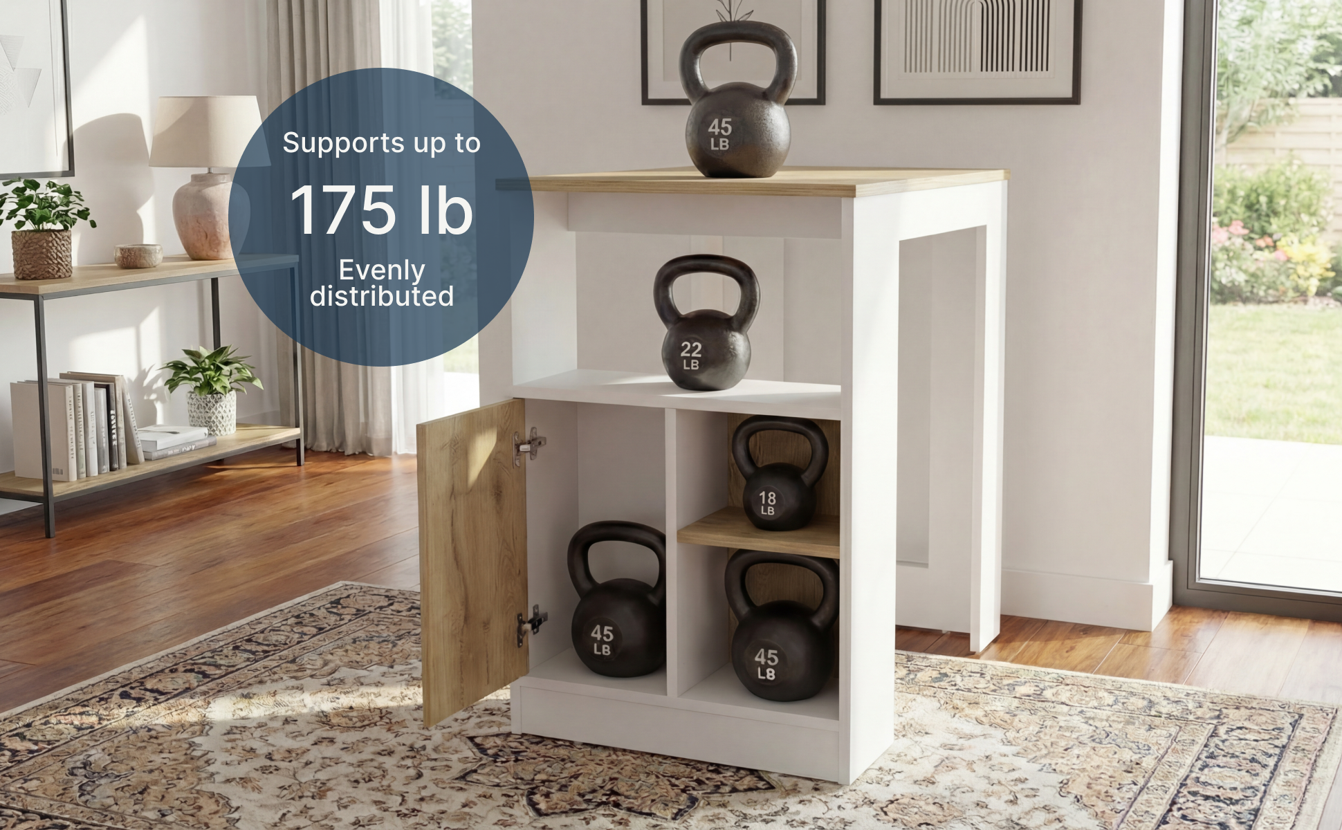 36-Inch Masset Kitchen Island – A+ 5