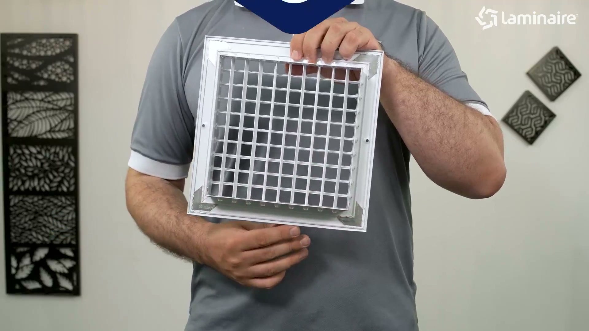 How to install a Laminaire AC air grille