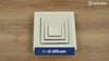 Laminaire L-JS 4-way ceiling diffuser – product presentation
