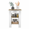 Depot White Delos Kitchen Island 