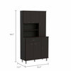 Depot Black Venice Pantry Cabinet 