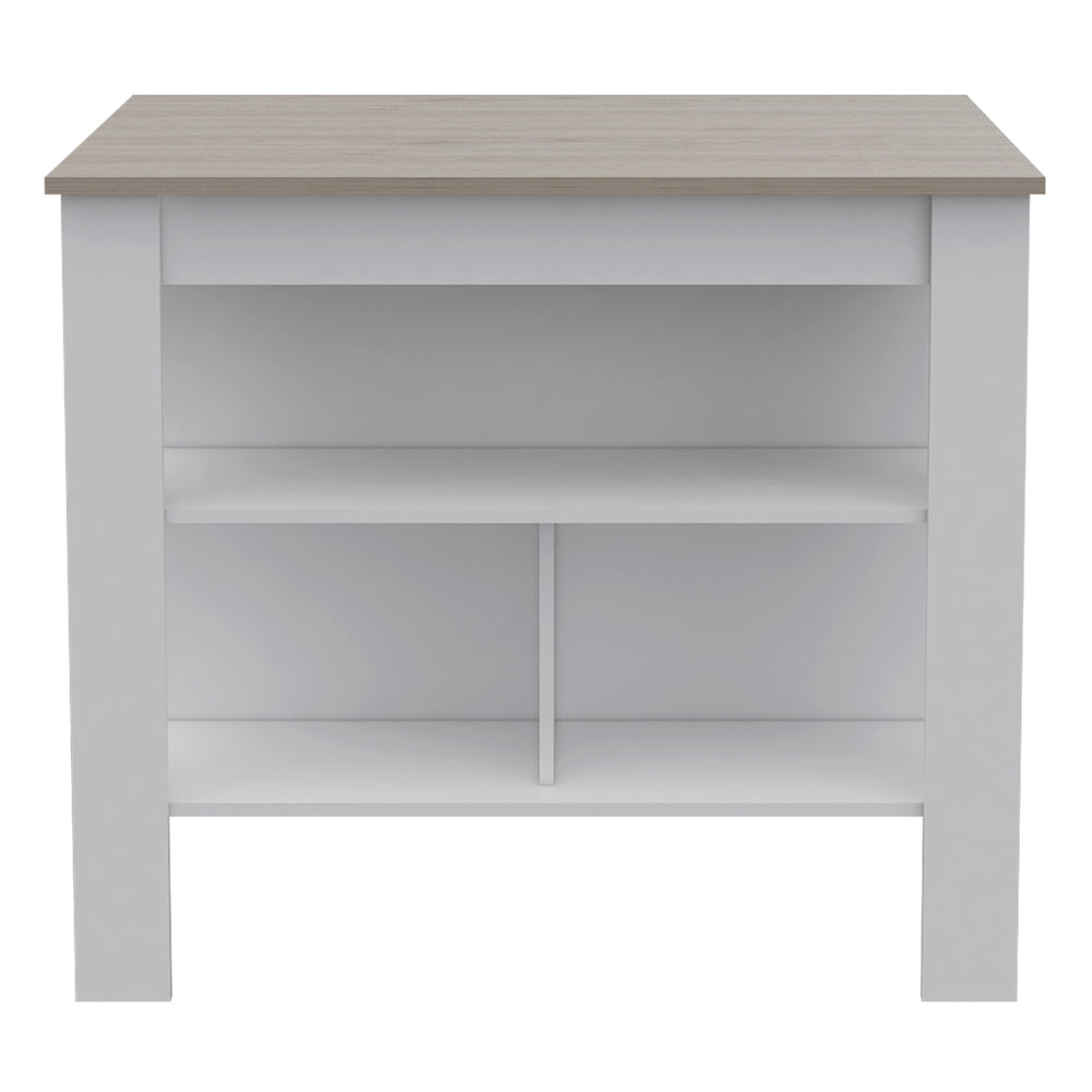 40-Inch Antibacterial Delos Kitchen Island – Antibacterial-Treated Surface