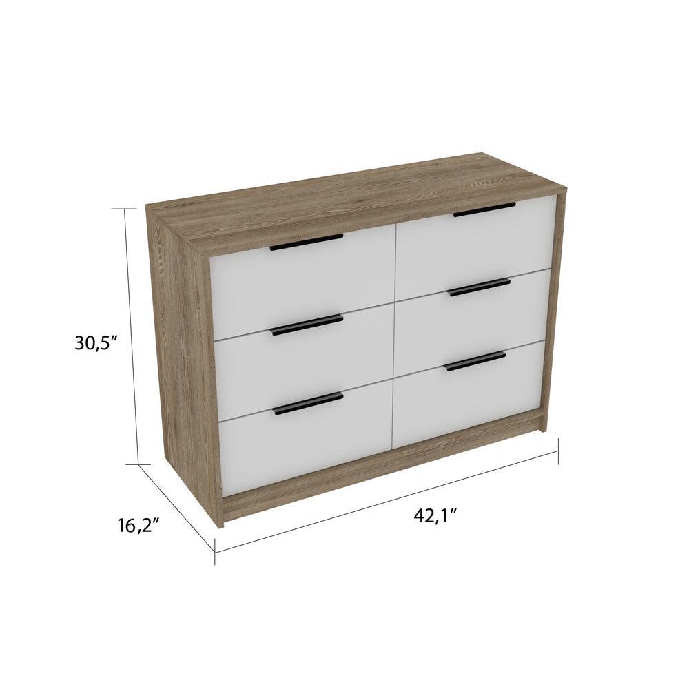 42-Inch Egeo Dresser with 4-Drawer – Durable Construction