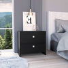 Bacopa Nightstand, Two Drawers, Superior Top