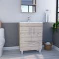 Essential Single Bathroom Vanity, One Draw, Double Door Cabinet