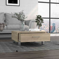 Staten Coffee Table, Four Legs, One Drawer