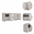 White Olimpo Wall Cabinet Depot 