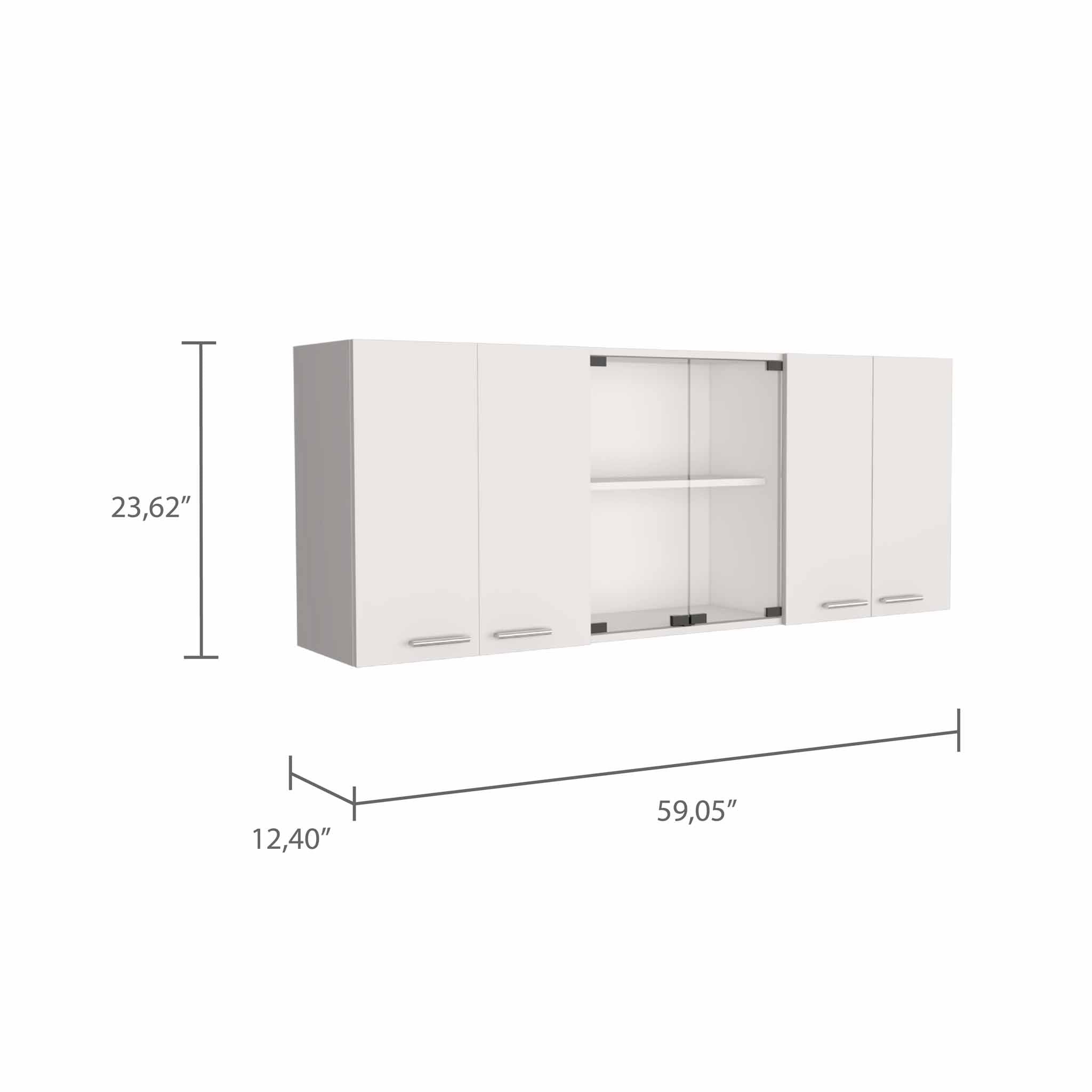 Olimpo Wall Cabinet Depot White 