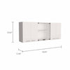 Olimpo Wall Cabinet Depot White 