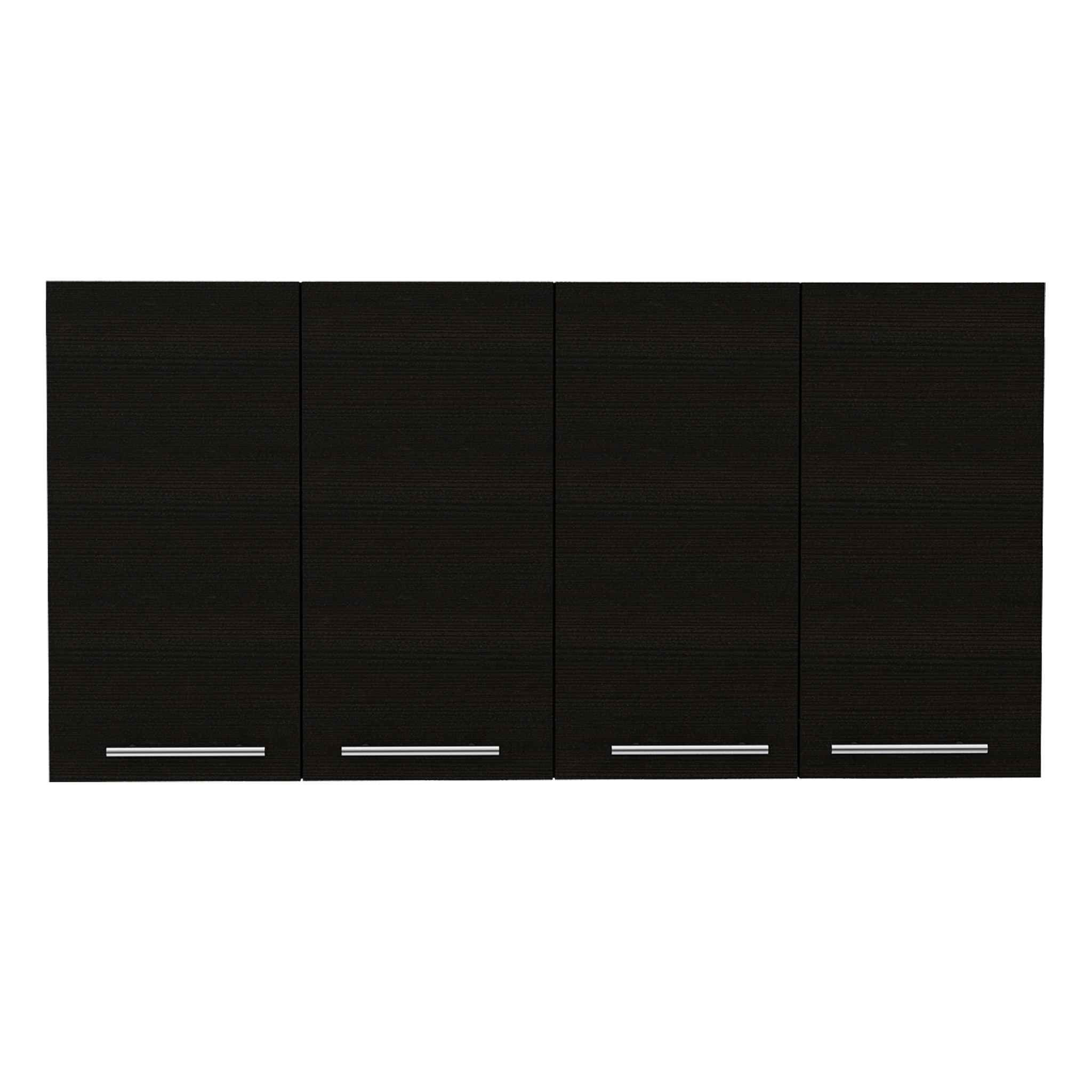 Oceana Kitchen Cabinet Black Wengue Depot