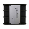 Depot Black Medicine Cabinet 