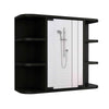 Depot Black Medicine Cabinet 