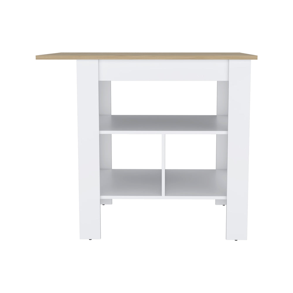 40-Inch Finley Kitchen Island – Seating-Ready Design