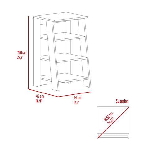 Colyn Linen Cabinet, Four Shelves, Vertical