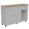 Syros Kitchen Island Depot White 