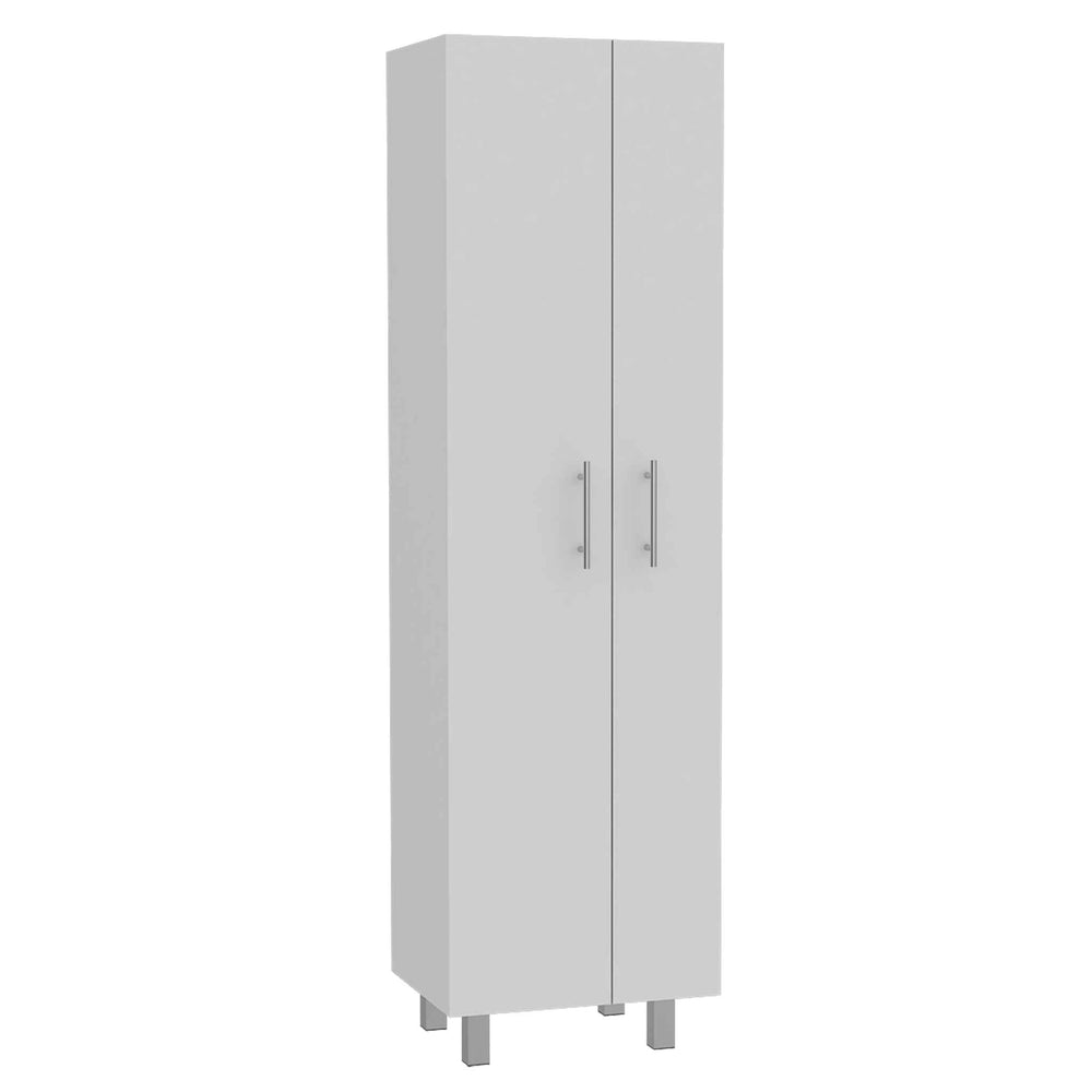 Bacoa Cleaning Storage Cabinet with 5 Open Shelves – Generous Interior Shelving
