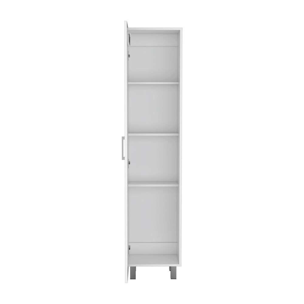 16-Inch Vernon Slim Storage Cabinet – Raised on Sturdy Legs