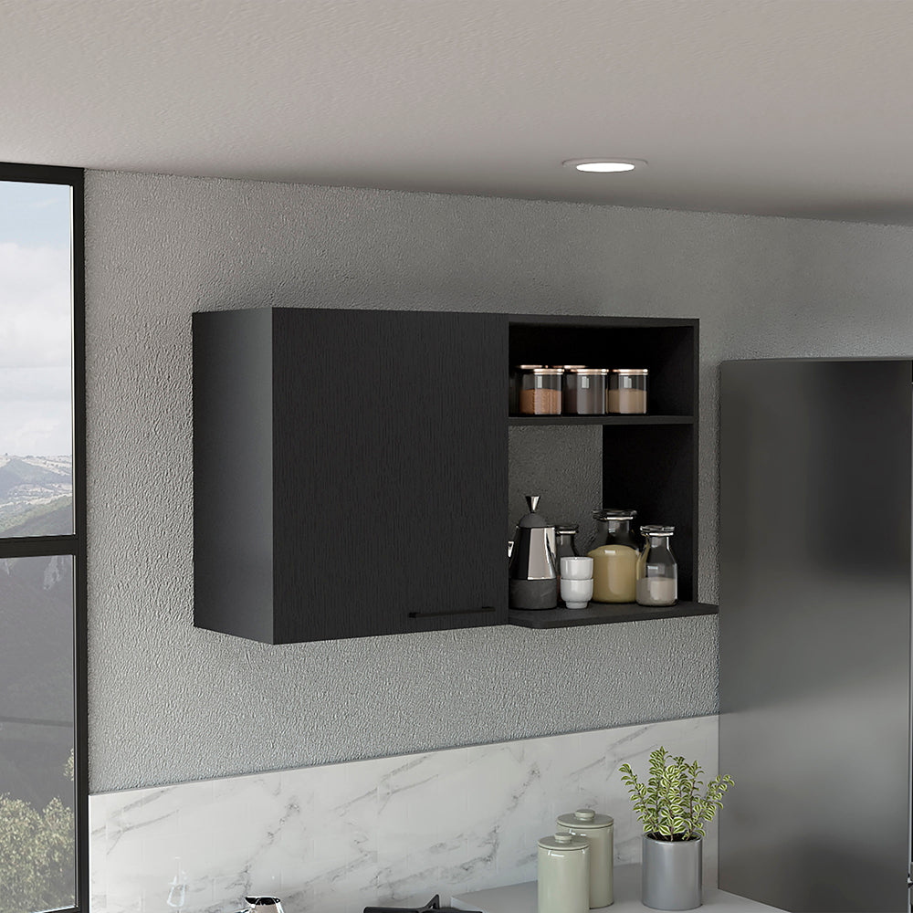 39-Inch Salento Storage Cabinet with Wall-Mounted – Durable Wall-Mounted Build