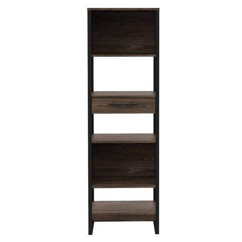 Brooklyn Bookcase, One Drawer, Five Shelves