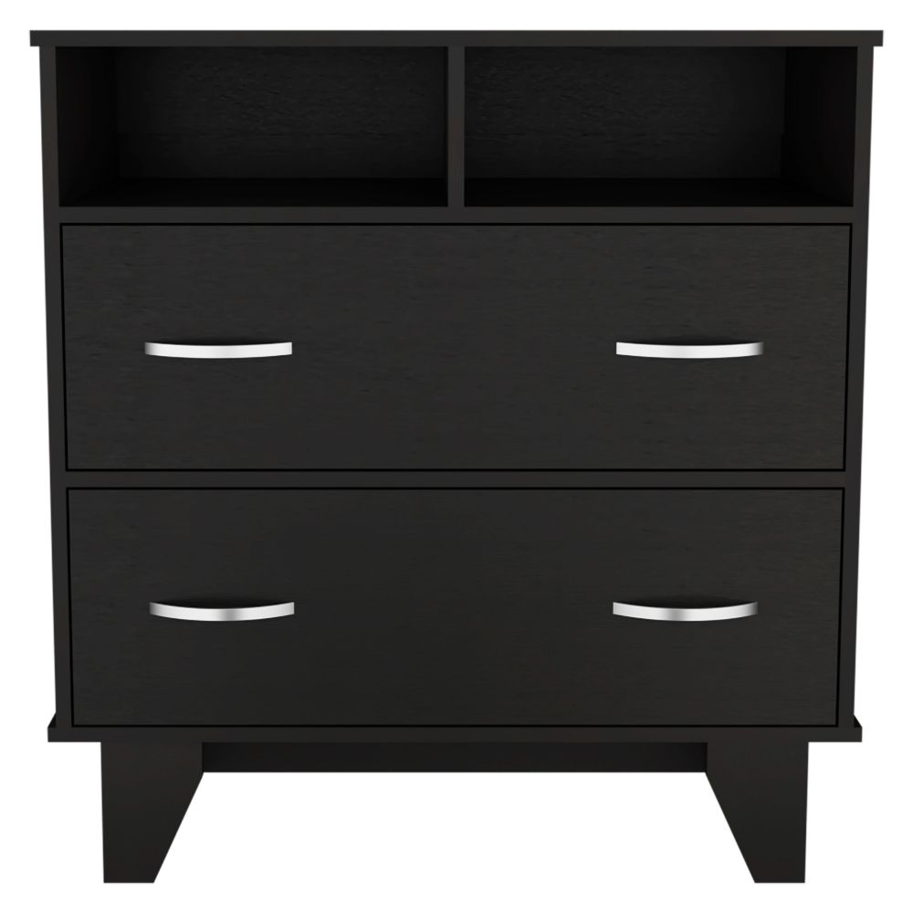 32-Inch Stamford Dresser with 2-Drawer and 2 Open Shelves – 