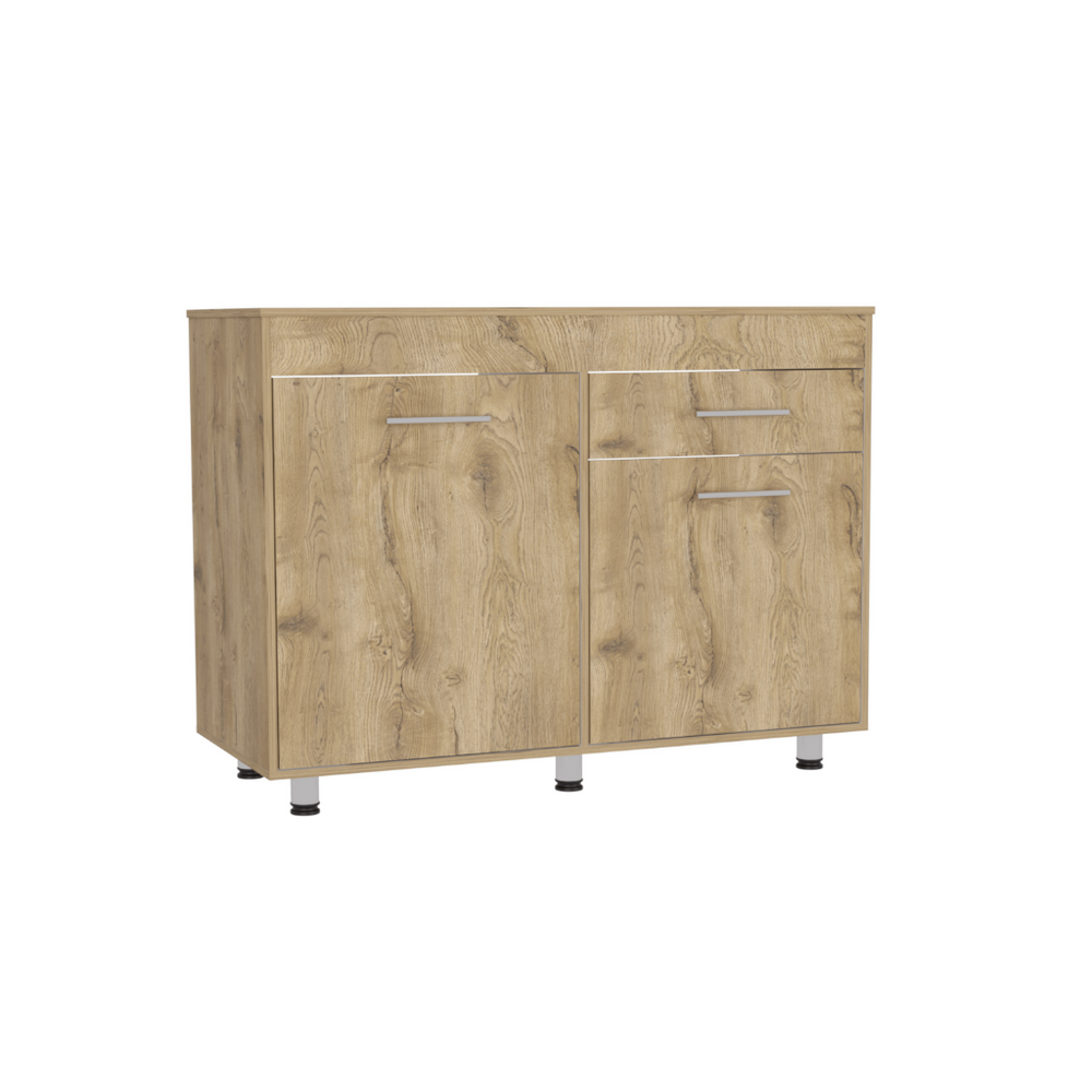 47-Inch Monet Base Storage Cabinet with 1-Drawer and Double Door – Cabinet Door Storage