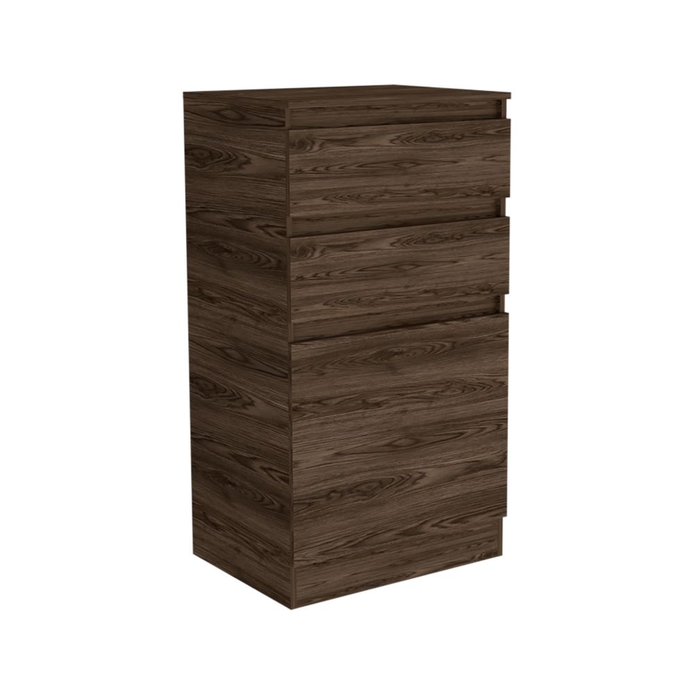 23-Inch Diamond Dresser with Mirror and 2-Drawer – Attached Vanity Mirror