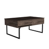 Manila Lift Top Coffee Table, One Drawer