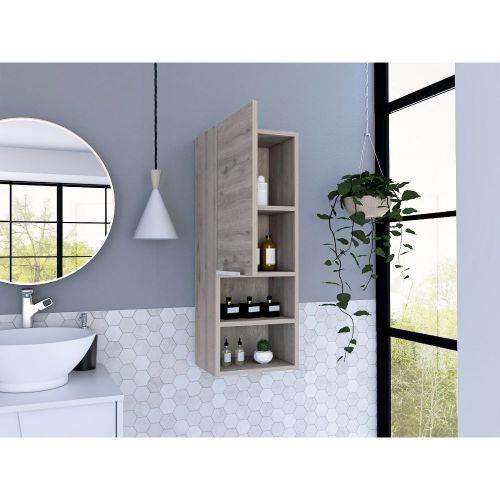 12-Inch Savona Storage Cabinet with Single Door – Overall Dimensions