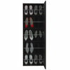 Mirrored Shoe Rack Depot Black 