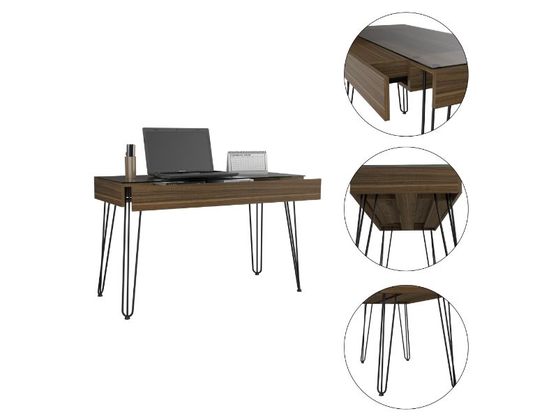 47-Inch Arizona Writing Desk – Easy Assembly